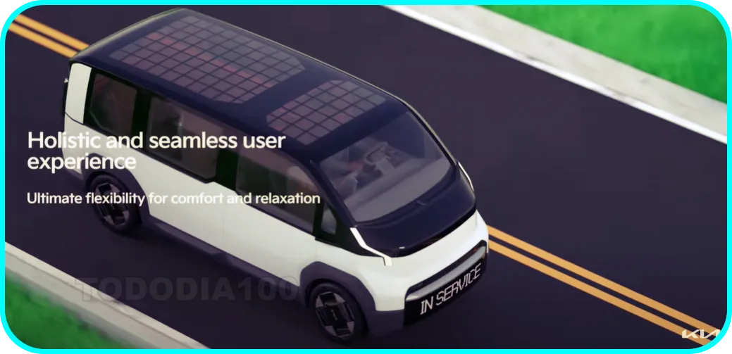 CES2024 기아PV5 모형