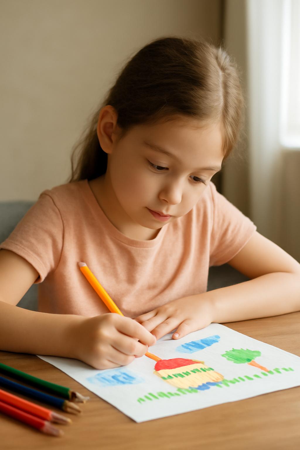 초등학생 그림 실력