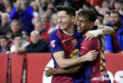 레반도프스키, 야말 등