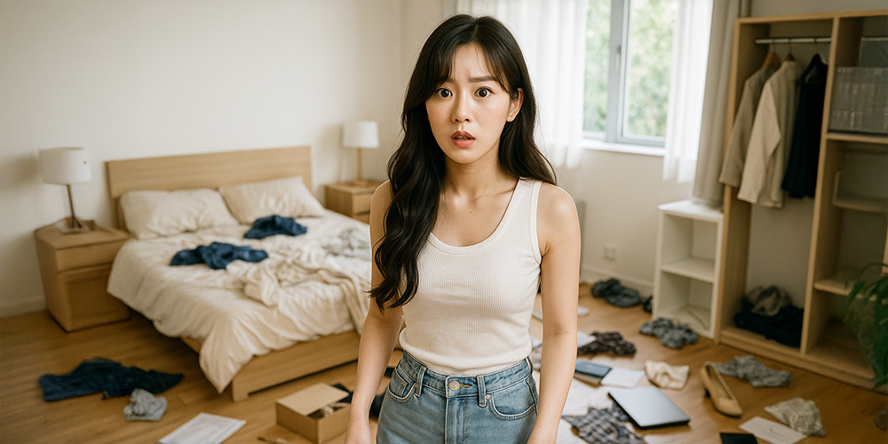 도둑 든 집에 있는 사람