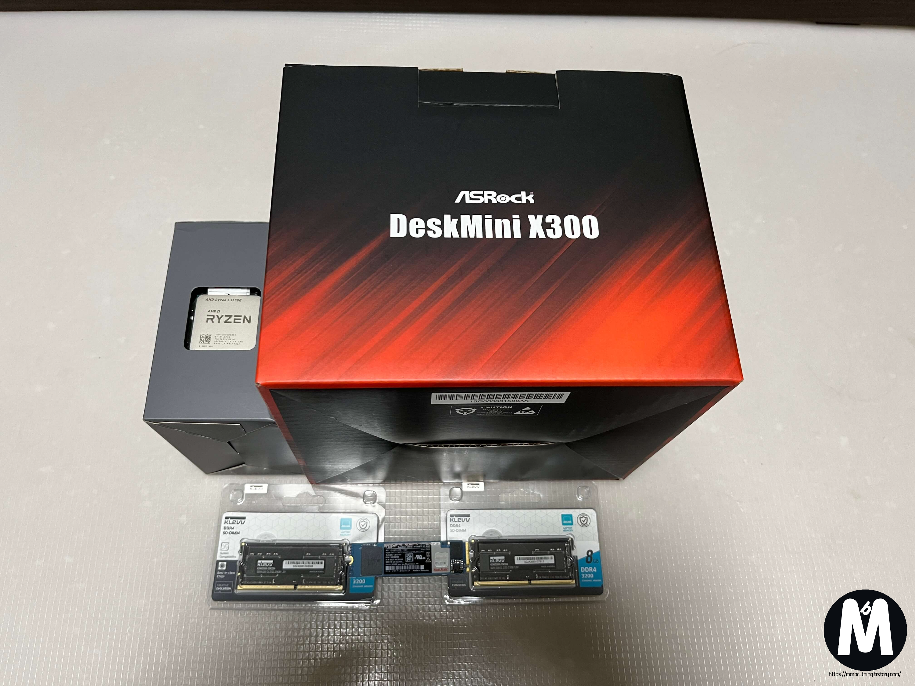 Deskmini X300 + 5600G으로 작고 아담한 컴퓨터 만들기!
