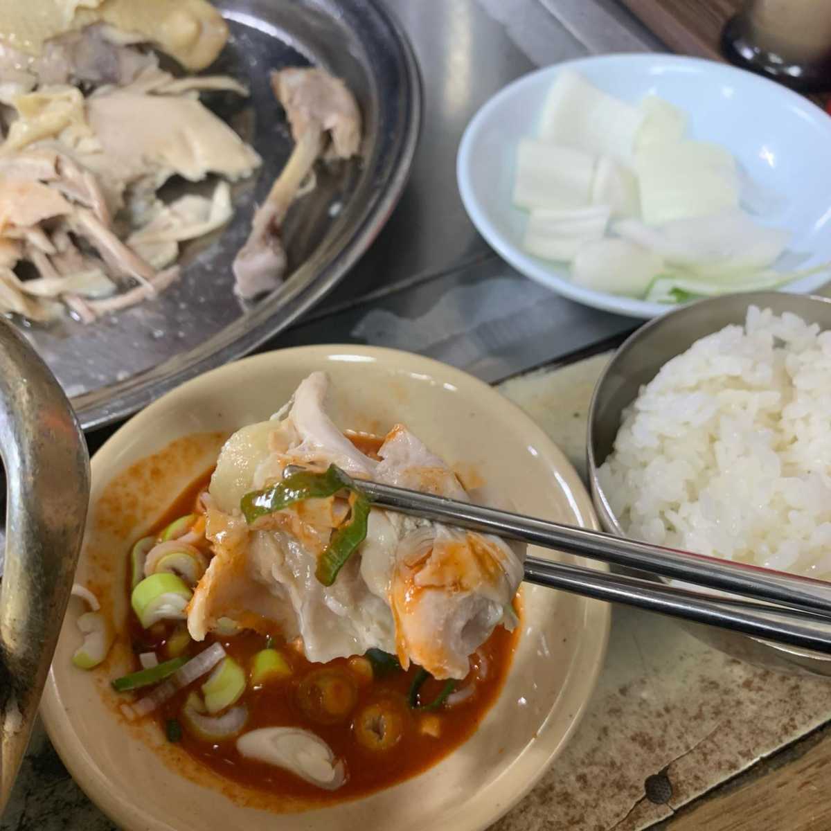 닭 보양식 맛집 TOP 5 (사랑방칼국수)