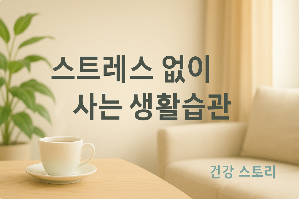 스트레스 없이 사는 생활습관 (호흡, 관계, 마음회복) 관련사진