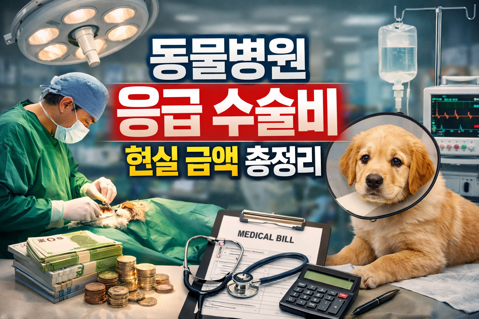 동물병원 응급 수술비