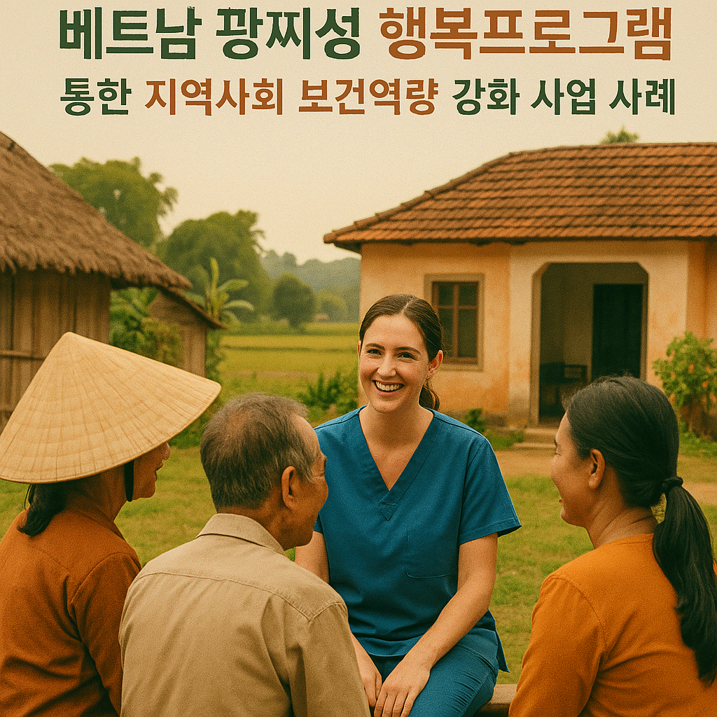 베트남 꽝찌성 행복프로그램을 통한 지역사회 보건역량 강화 사업 사례