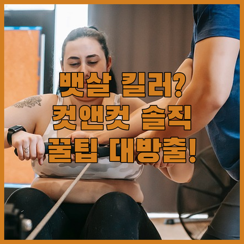 복부 지방 킬러? 컷앤컷 다이어트, 