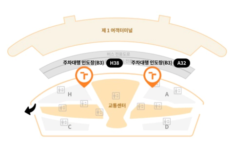 인천공항-주차대행-예약서비스-전동카트-휠셰어