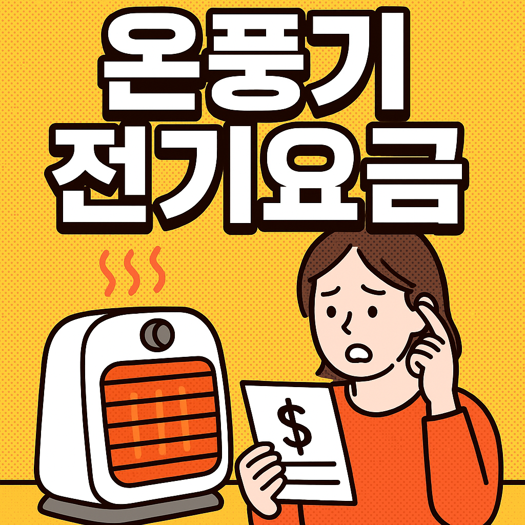 온풍기 전기요금