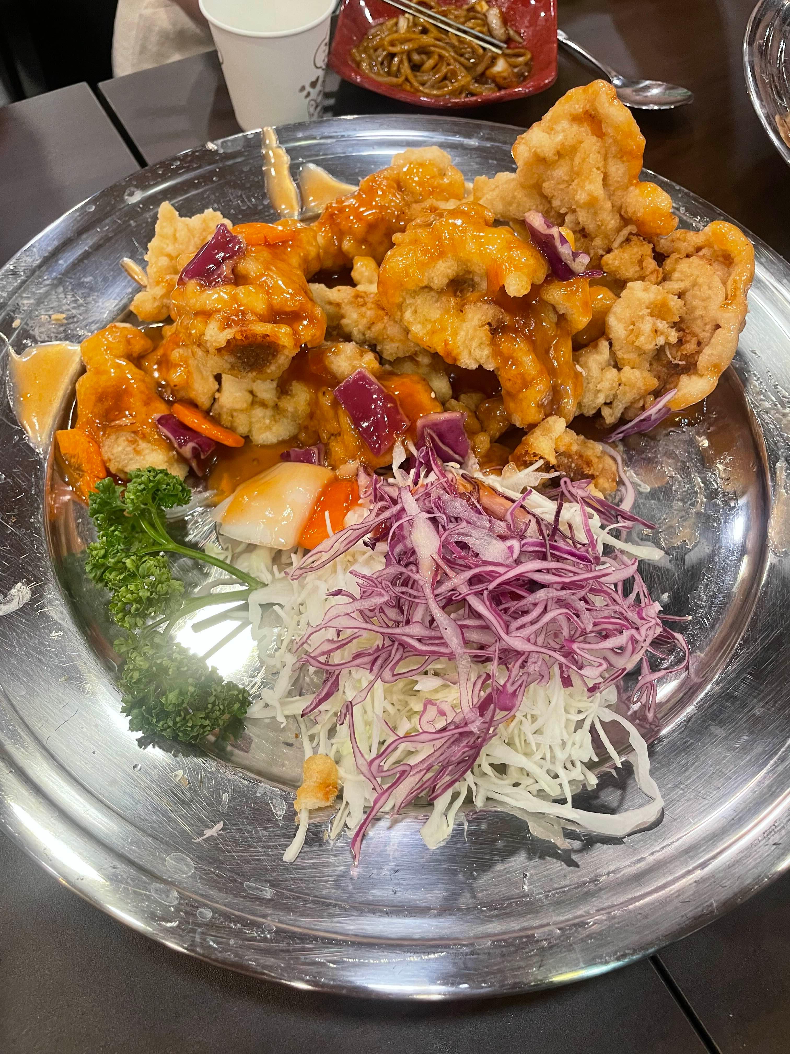 대구 수성구 중식당 리안 야끼우동과 찹쌀 탕수육