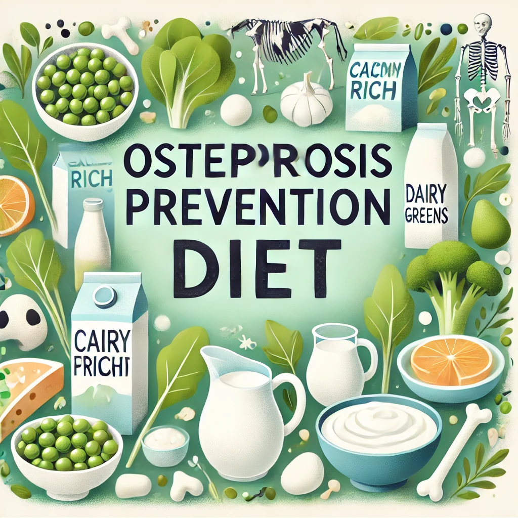 골다공증 예방 식단