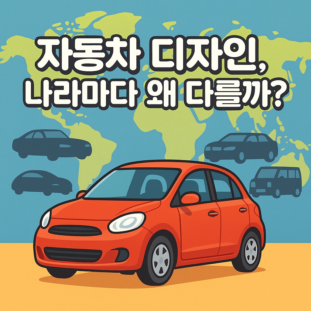 자동차 디자인, 나라마다 왜 다를까