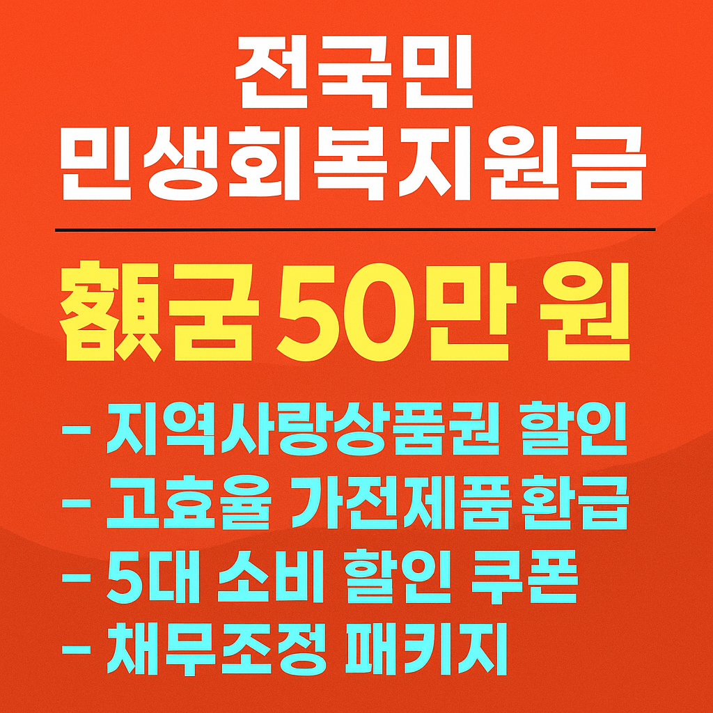 전국민 민생회복 지원금