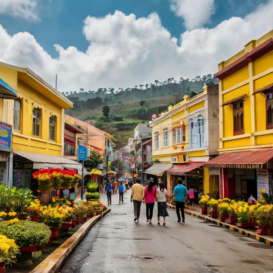 달랏 시내 이미지