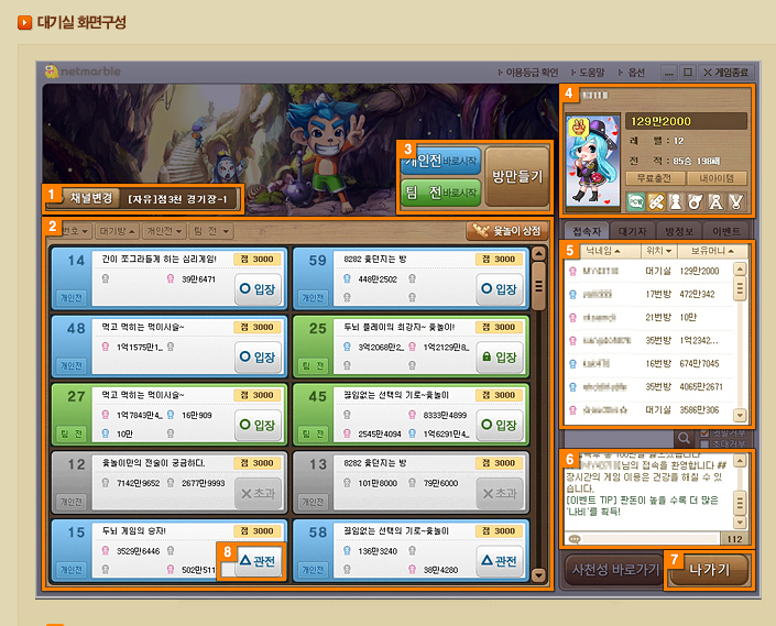 넷마블 윷놀이 바로가기