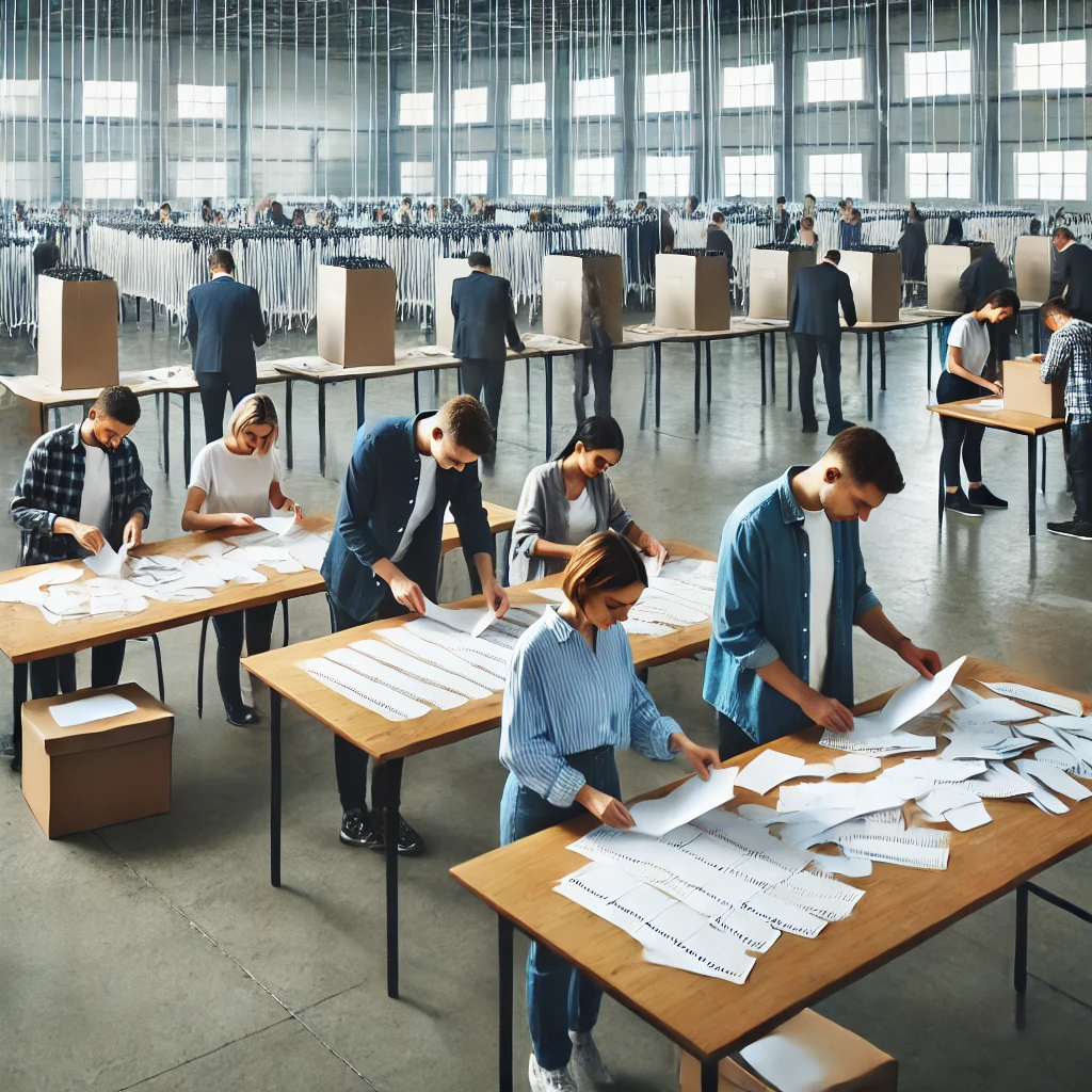 선거 알바 (6월 3일 대통령선거)