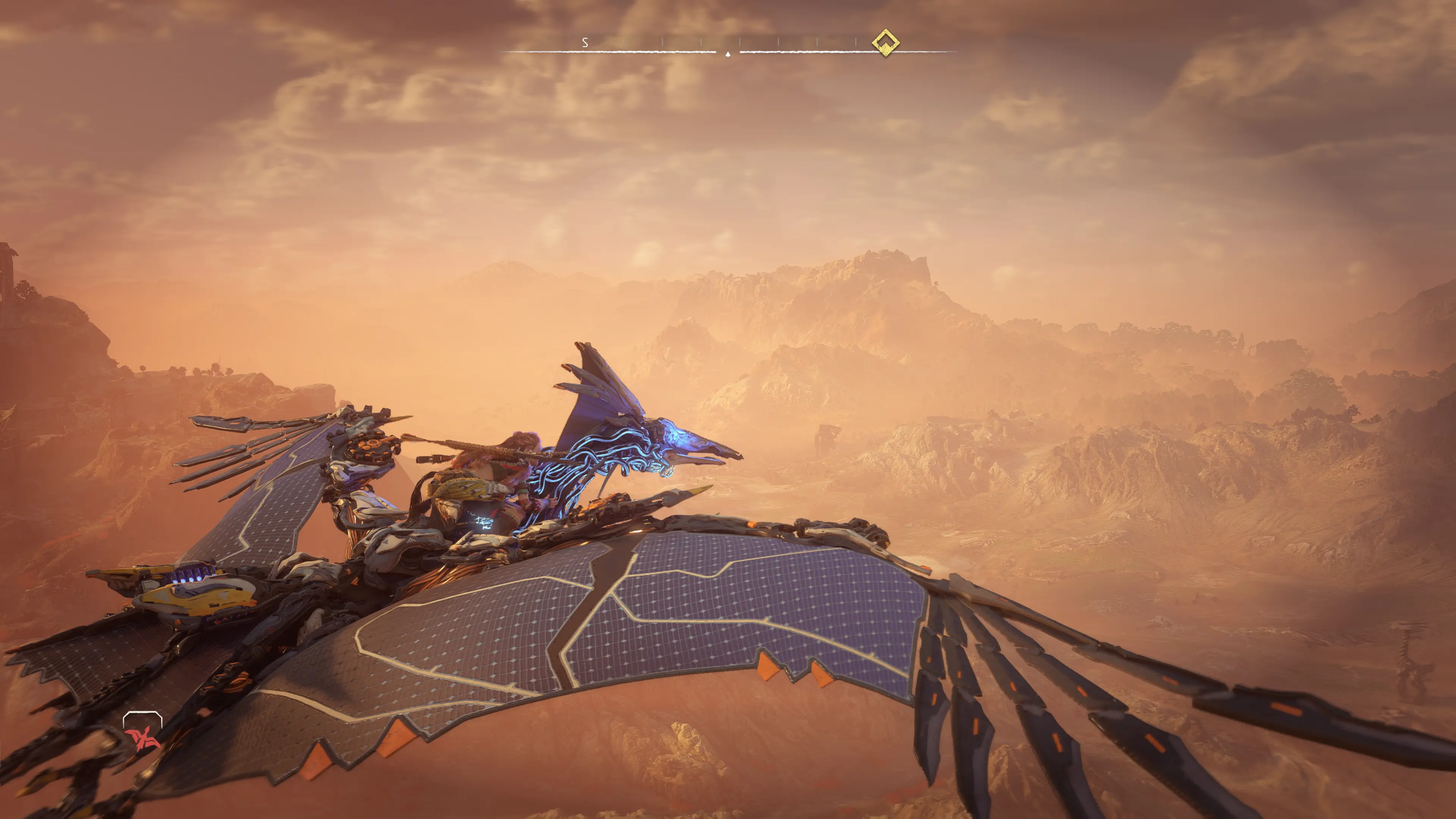 호라이즌 포비든 웨스트 선윙 타는 법