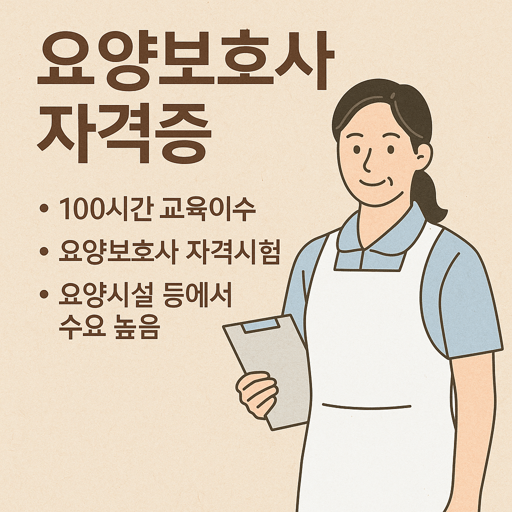 요양보호사 1