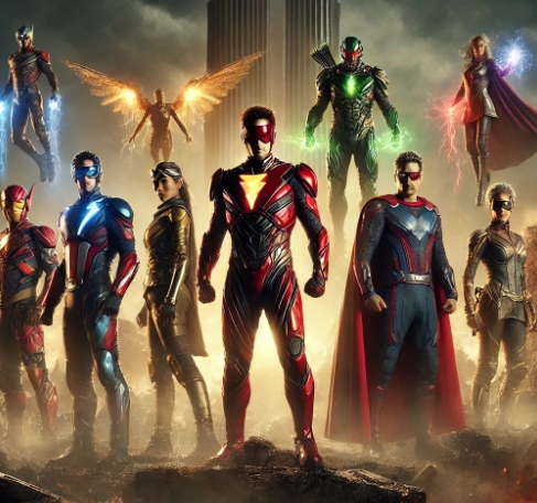 힘을 합치는 영웅들