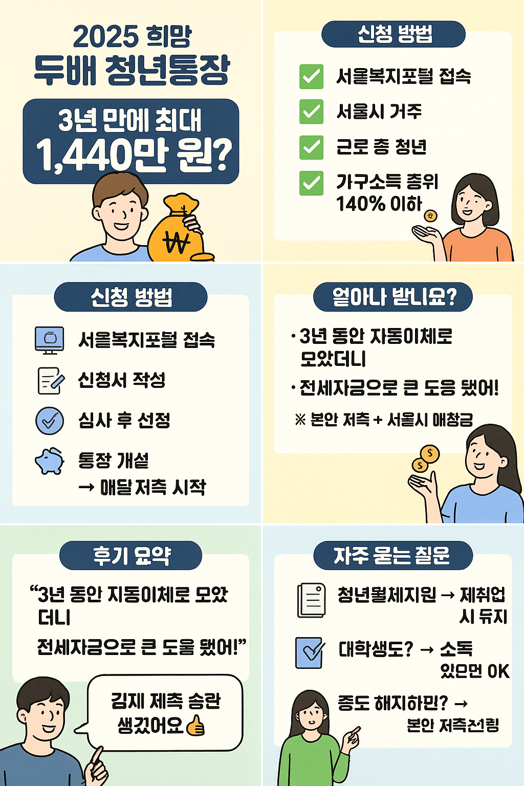 희망두배 청년통장 완벽가이드