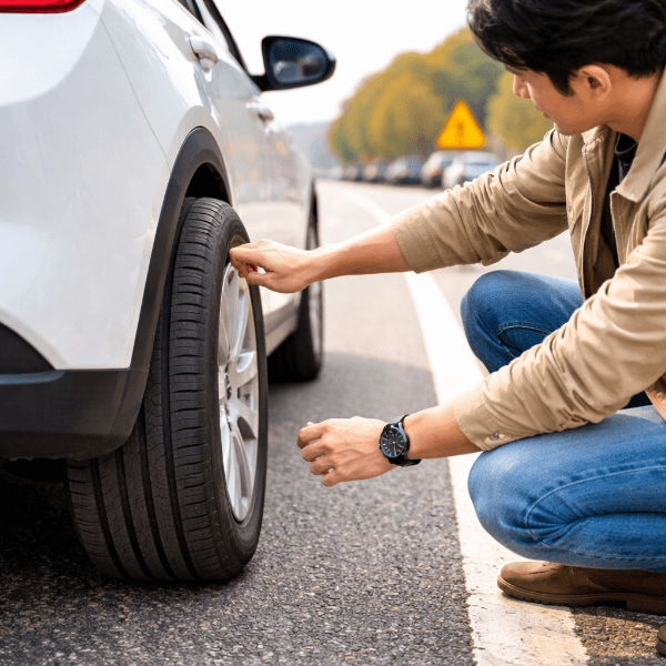 저속 고속 주행 중 차체 흔들림 점검