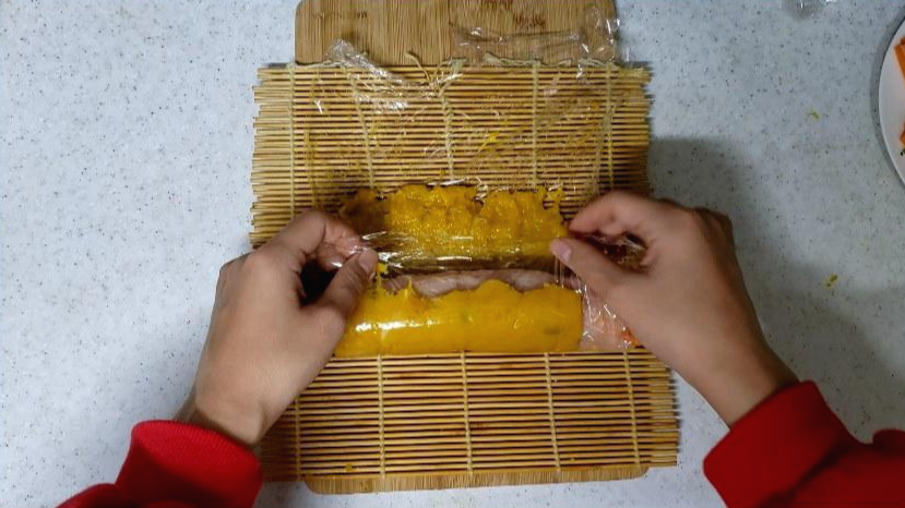 강아지 김밥 말기3