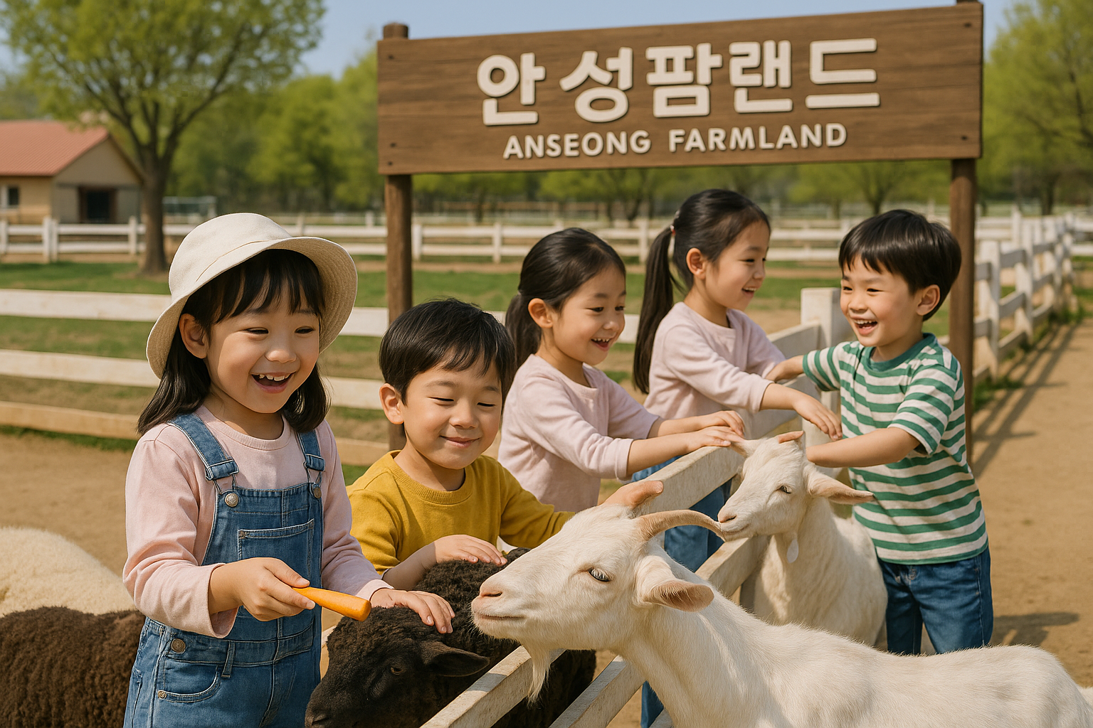 안성팜랜드 동물농장 체험학습 운영정보 교욱 포인트 가이드