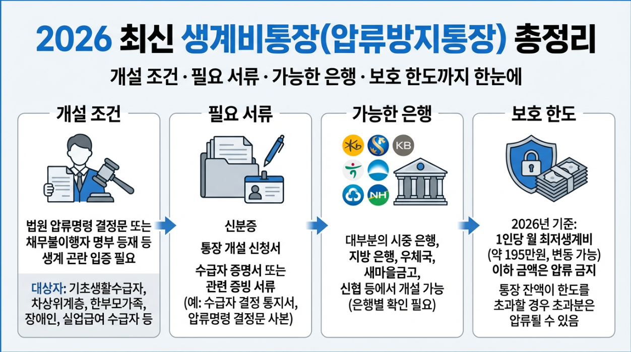생계비통장 이미지
