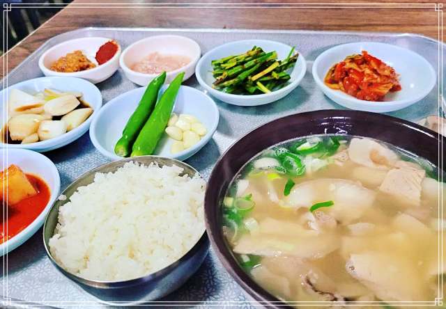 6시 내고향 수성구 지산동 목련시장 순대국밥, 족발정식 맛집