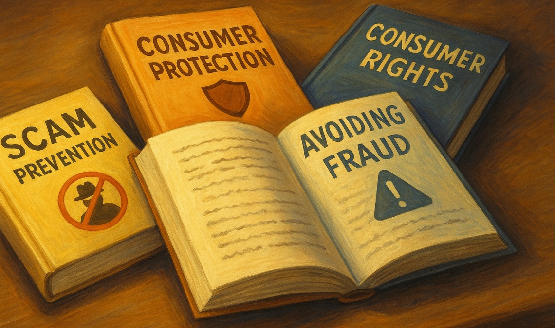 소비자 보호 관련 도서들