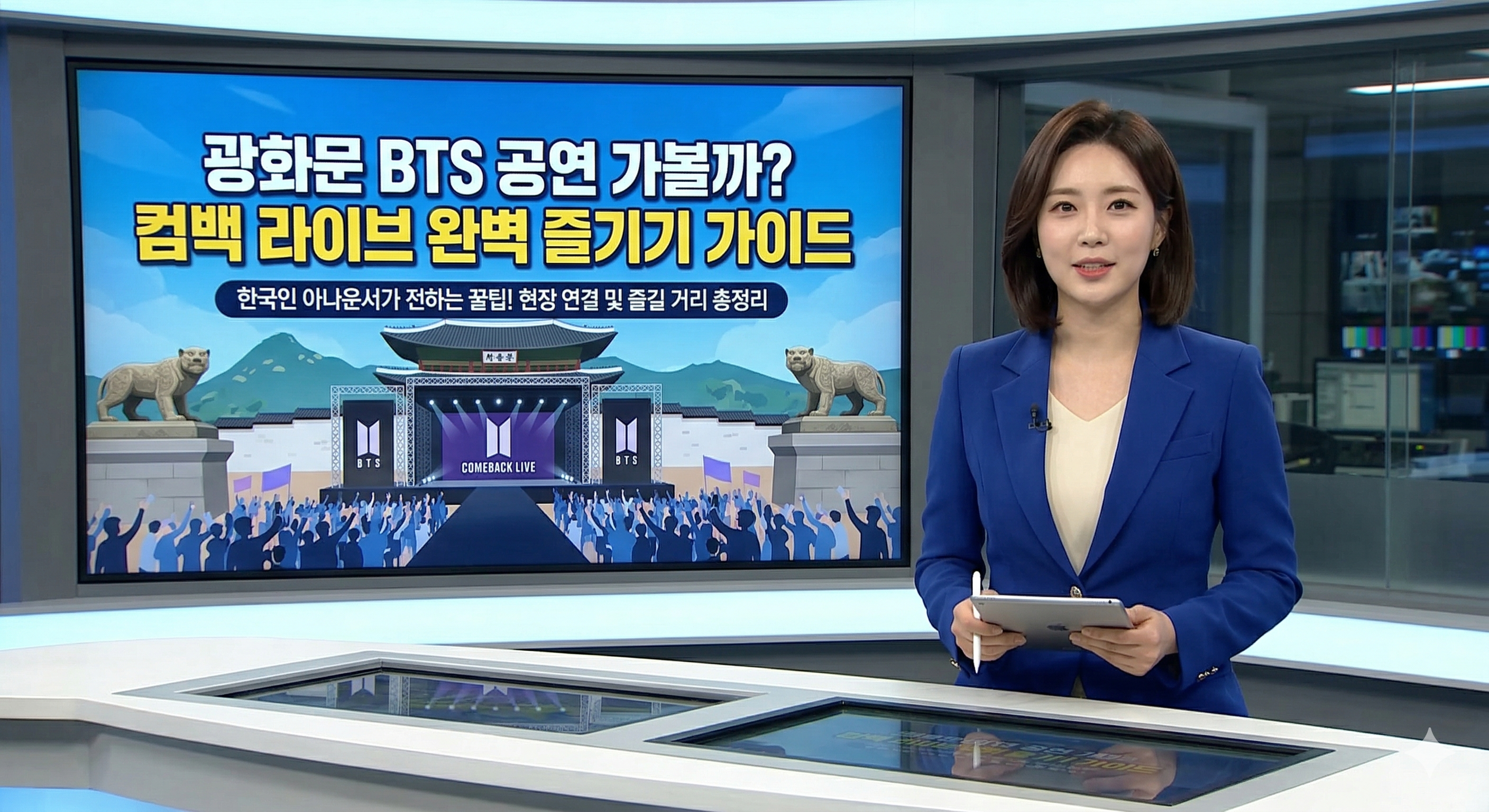 광화문 BTS 공연