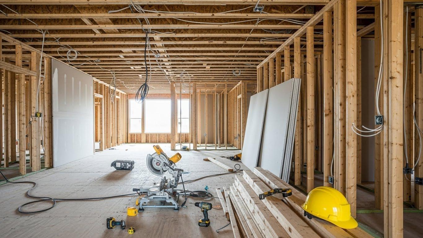 아파트 인테리어 공사 안내문