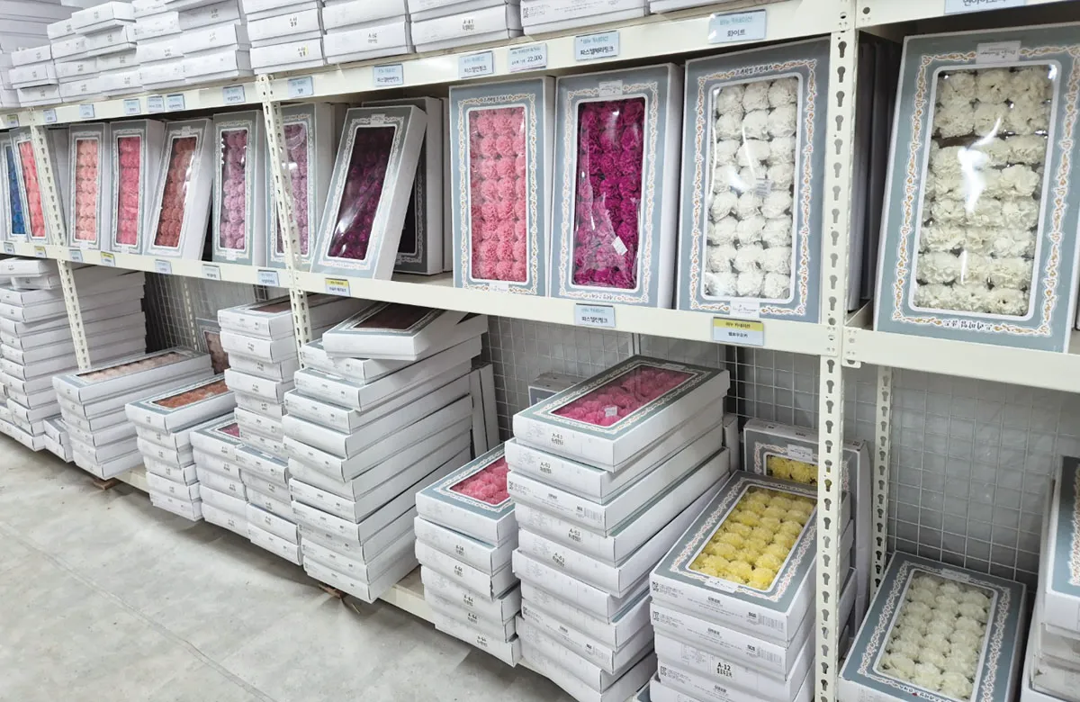 비누-꽃전시-매장