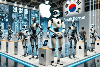 한국 로봇 시장과 애플 로봇 관련 사진