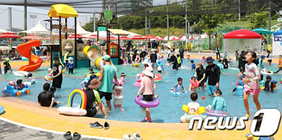 살곶이 물놀이장