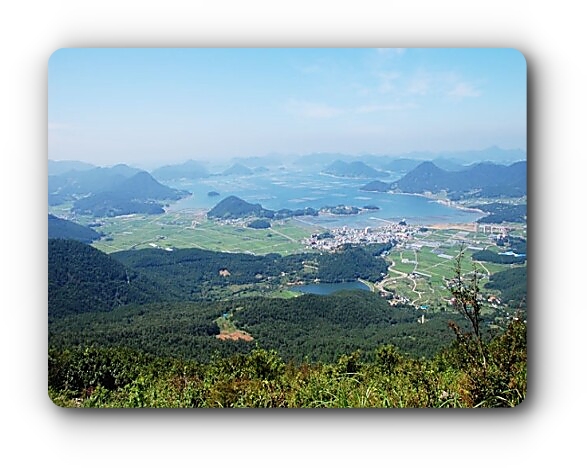 드비치CC 주변 관광지 - 거제 5경: 계룡산