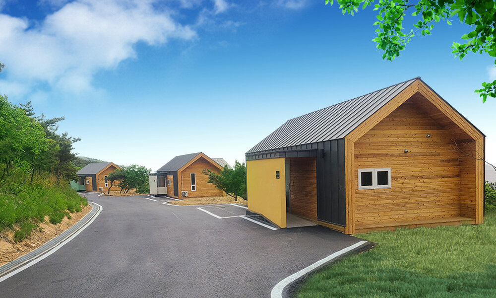 신도시자연휴양림 숲속의 집 (독채형) 전경