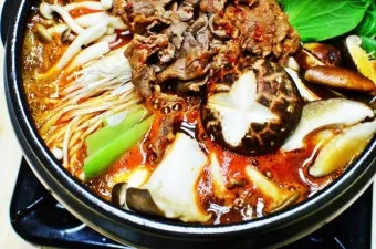 버섯전골 맛있게 만드는법으로 따뜻한전골_16