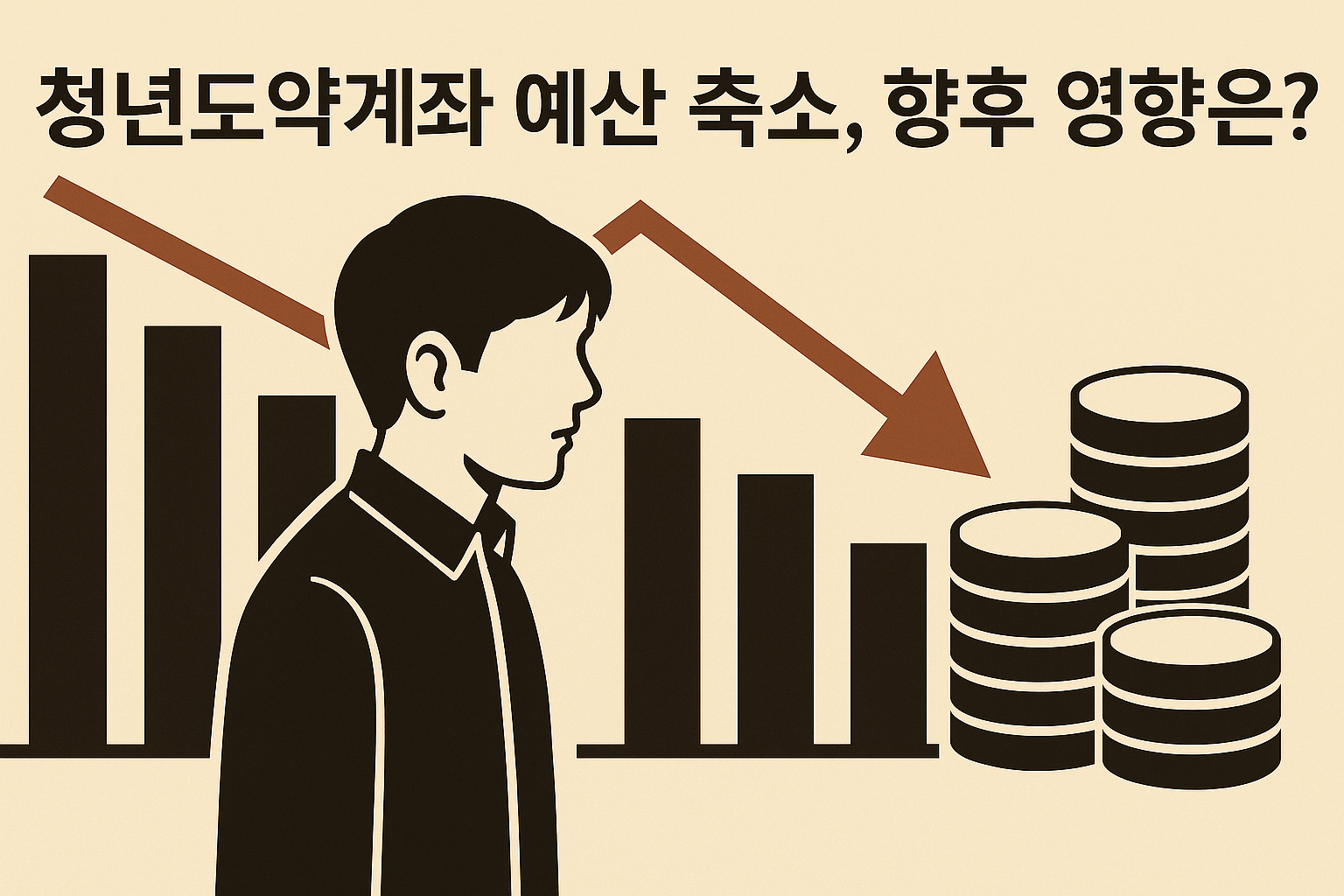 "청년도약계좌 예산 축소"에 대한 이미지입니다.