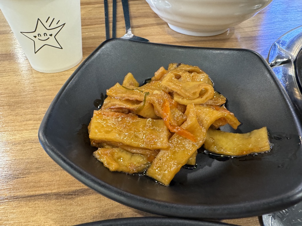 오뎅볶음 어묵볶음 화로된장찌개 기본찬