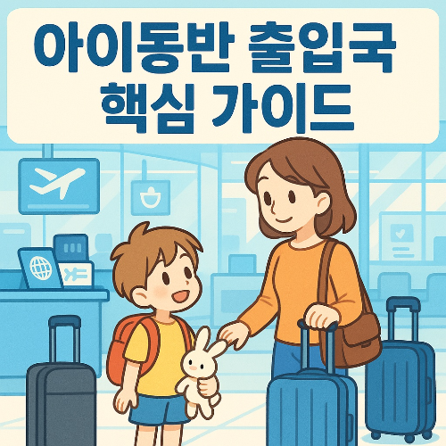 아이동반 출입국 핵심가이드