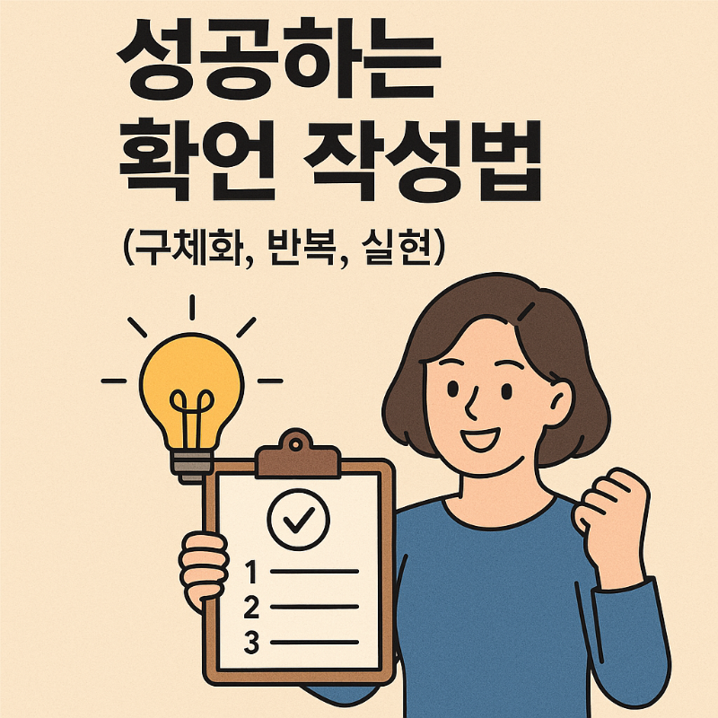 확언 작성법