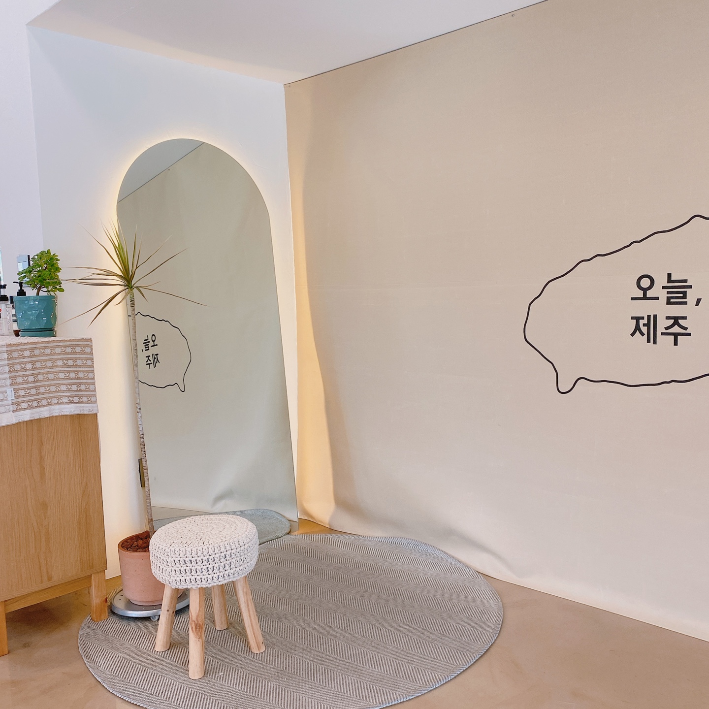 제주 정실마을 하르방느 돌하르방 샌드 이색기념품 오늘, 제주 카