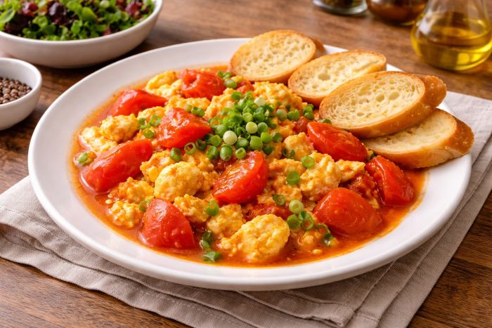 간편하게 만들어 먹는 토마토계란볶음