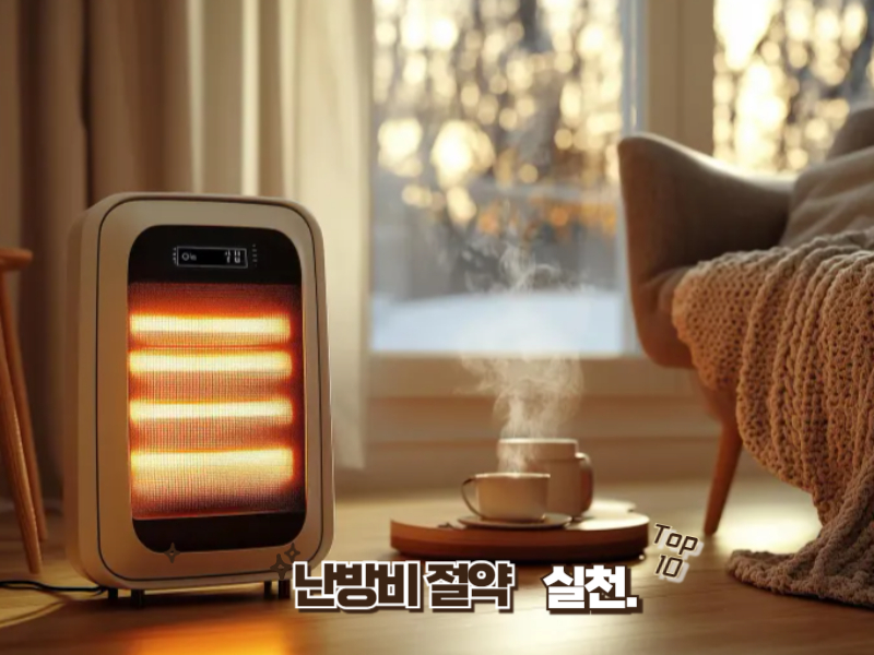 한파 대비 난방비 절약 꿀팁 10가지