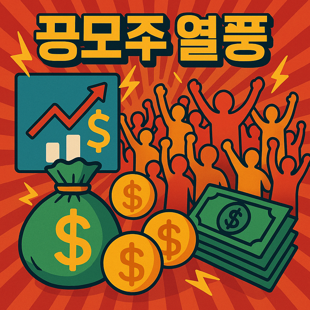 다시 불붙은 공모주 열풍!