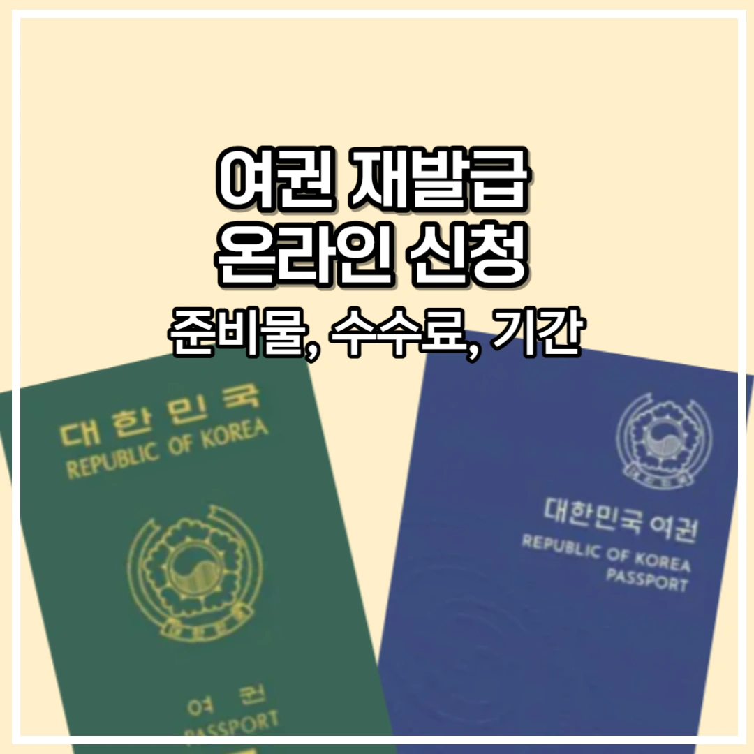 여권 안내 대표 사진