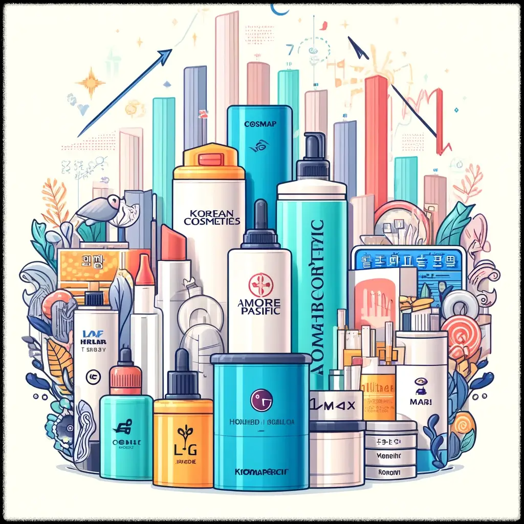 화장품관련주-한국화자품-아모레퍼시픽-한국콜마-코슴백스-lg생활건강-잇츠한불