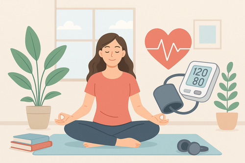 스트레스와 혈압조절 사진