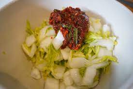 김장김치 양념만들기