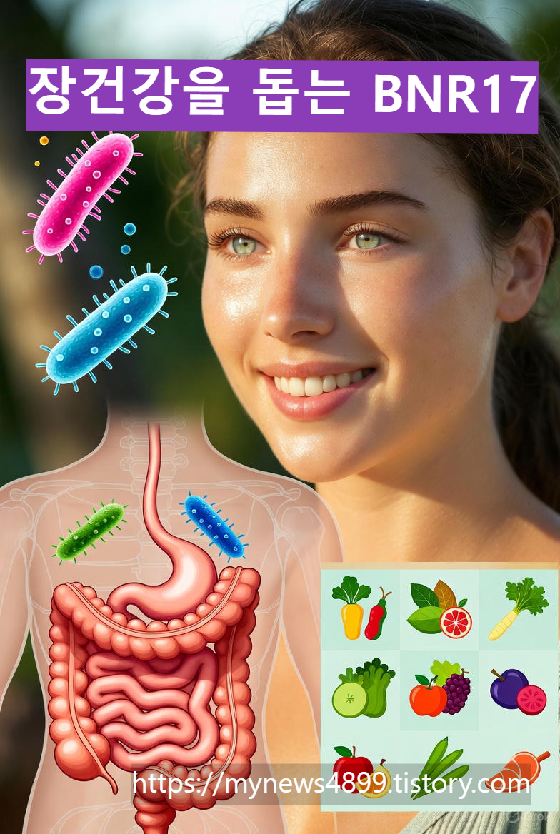 장건강을 돕는 BNR17 유산균 효능 정리